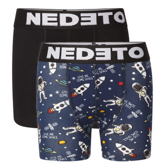 2PACK dětské boxerky Nedeto vícebarevné (2NBDV9) 4-5 let