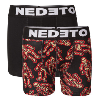 2PACK dětské boxerky Nedeto vícebarevné (2NBDV6) 9-11 let