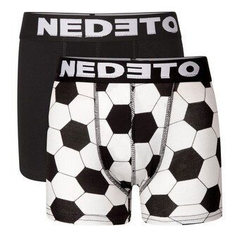 2PACK dětské boxerky Nedeto vícebarevné (2NBDV4) 12-14 let