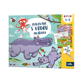 Kvído - Malování s vodou:  Mláďata