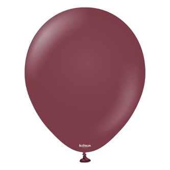 Balon Standard Burgundy 100szt