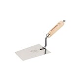 KUBALA - WOOD LINE lžíce zednická trapézová nerez 115x160x90mm - dřevěná rukojeť