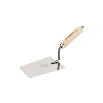 KUBALA - WOOD LINE lžíce zednická trapézová nerez 120x180x80mm - dřevěná rukojeť