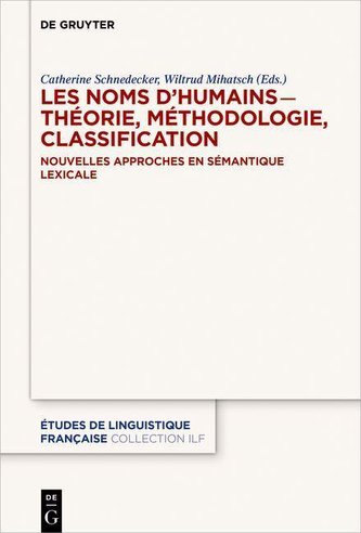 Les noms d'humains - théorie, méthodologie, classification