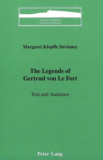 The Legends of Gertrud von Le Fort