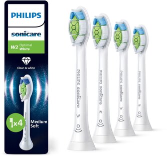 Philips Sonicare Optimal White HX6064/87 - Náhradní hlavice 4 ks