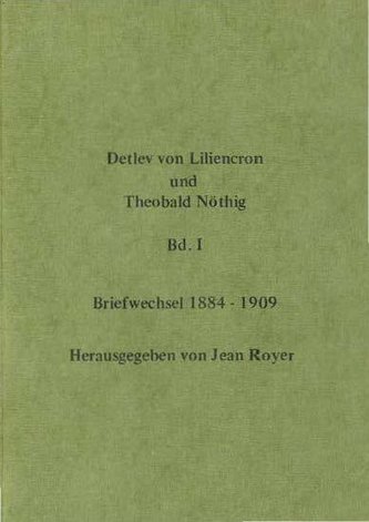 Detlev von Liliencron und Theobald Nöthig