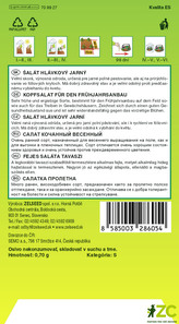 Zelseed Salát jarní - Král Máje I. raný 0,7g