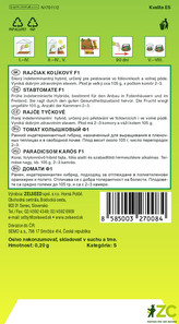 Zelseed Rajče tyčkové - Niki Zel F1 rané 0,2g