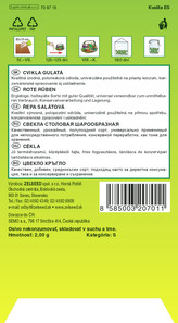 Zelseed Řepa salátová - Červená kulatá 2g