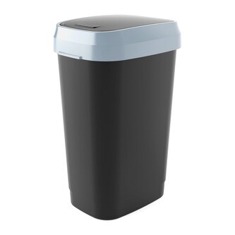 Odpadkový koš Dual Swing Bin L černý, 50 L