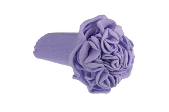 Krepový kornout fialový 20E4