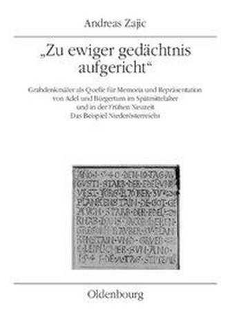 Zu ewiger gedächtnis aufgericht.