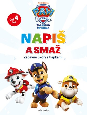 Tlapková patrola - Napiš a smaž