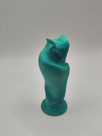 Roztomilá sovička - zelená