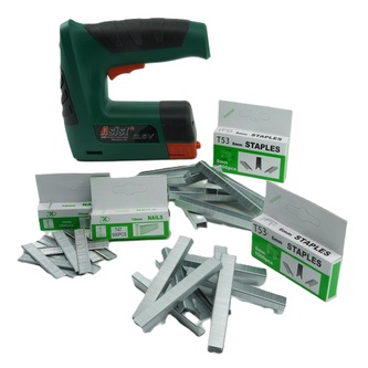 AE2ST03DN AKU sponkovačka 3,6 V + 3000 ks příslušenství