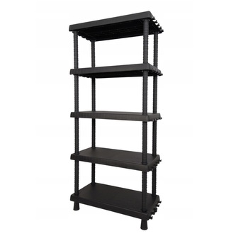 Davide + D+70355 Regál s variabilní výškou polic, 5 polic, šířka 72 cm