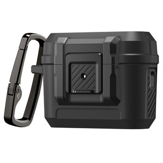 Spigen Lock Fit, matte black - AirPods Pro 3