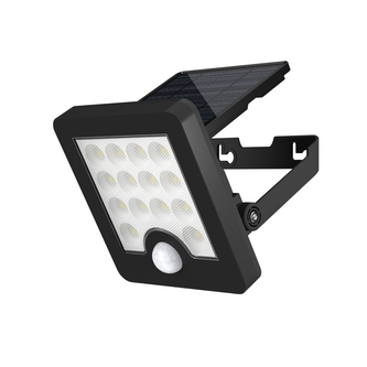 Světlo nástěnné Heleon PIR S, Černá