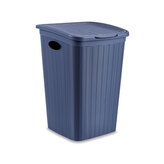 Koš na prádlo Elegance 50 l, modrý