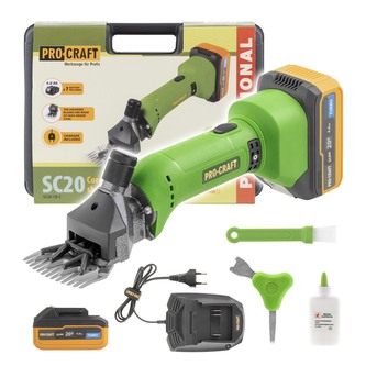 Aku strojek pro stříhání ovcí Procraft SC20 | SC20