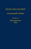 Felix Hausdorff - Gesammelte Werke Band 7