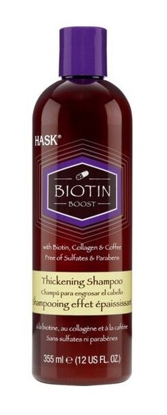 Hask Šampon pro husté vlasy-biotin & kolagen & káva 355 ml