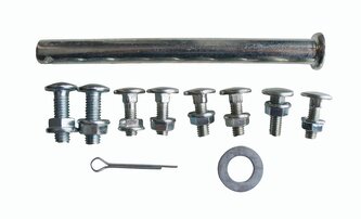 sada spojovacího materiálu ke stavebnímu kolečku