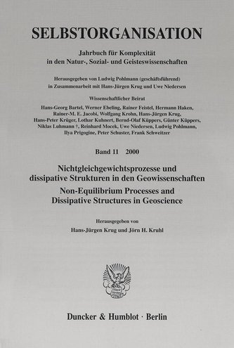 Selbstorganisation. Jahrbuch für Komplexität in der Natur-, Sozial- und Geisteswissenschaften / Nichtgleichgewichtsprozesse und