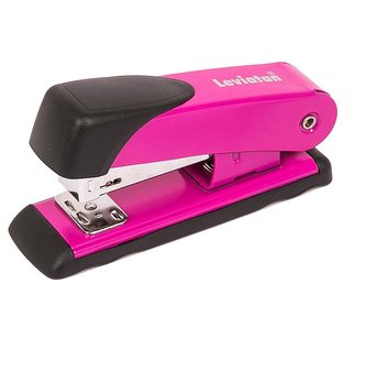 Zszywacz 520 40k różowy LEVIATAN