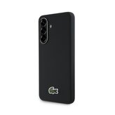 Lacoste Iconic Petit Pique Woven Logo MagSafe Zadní Kryt pro Samsung Galaxy A56 Black