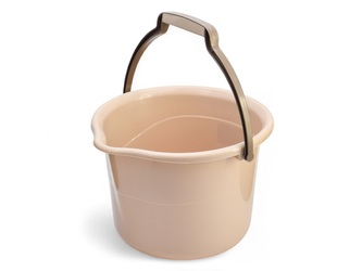 Vědro 14L PH s výlevkou TRG béžové