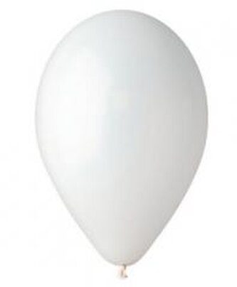 Balony białe 30cm 100szt