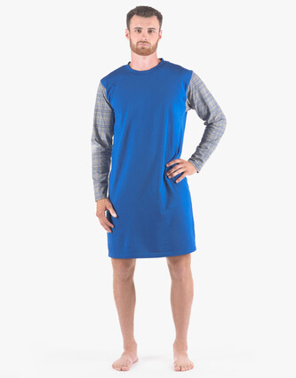 Pánská noční košile Gino vícebarevná (79179-DBMMxG) XXL