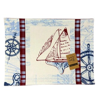 HOME ELEMENTS Prostírání 33*45 cm, Plachetnice