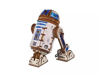 Ugears 3D dřevěná mechanická skládačka Star Wars R2-D2
