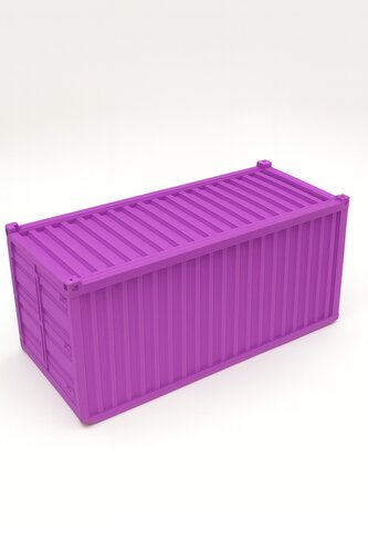 Organizér - Fialový lodní kontejner Velikost Mini