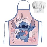 Dětská zástěra LILO S ATITCH aloha set s čepicí