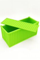 Organizér - Světle zelený lodní kontejner Velikost Maxi