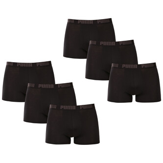 6PACK pánské boxerky Puma černé (701227792 001) XXL