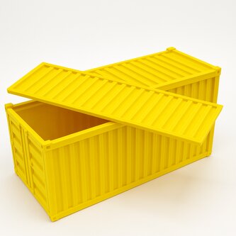 Organizér - Žlutý lodní kontejner Velikost Maxi
