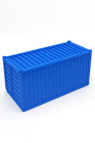 Organizér - Tmavě modrý lodní kontejner Velikost Mini