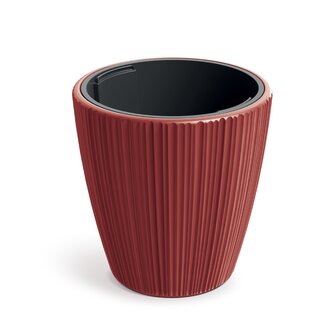 Květináč ORO 39 cm - barva: retro červená