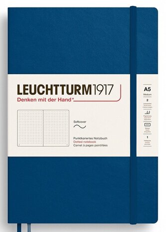 Zápisník Indigo Softcover Medium (A5) tečkovaný