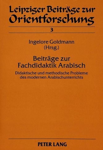 Beiträge zur Fachdidaktik Arabisch