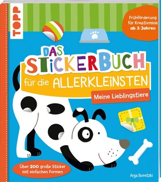 Das Stickerbuch für die Allerkleinsten - Meine Lieblingstiere