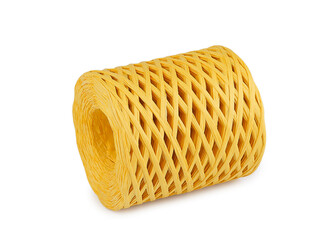 Lýko rafie přírodní, k pletení tašek, šíře 5-8 mm - 1 ks - 8 (G59) hořčicová