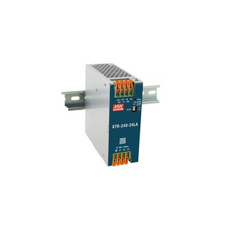 Spínaný zdroj na DIN lištu, 3 fázový, 240W, 24V/10A DC s páčkovou svorkovnicí