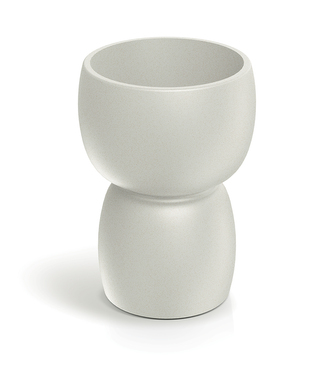 Květináč DUALA ROUND 30/25 cm - barva: písková