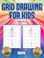 How 2 draw (Grid drawing for kids - Anime): This book teaches kids how to draw using grids